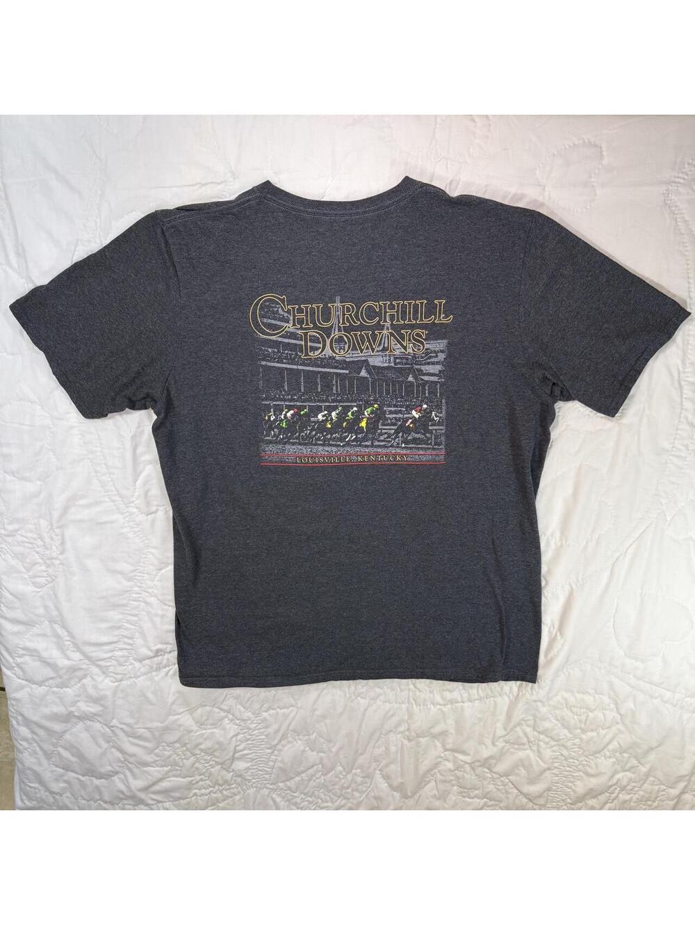 Churchill Downs Kentucky Derby T shirt Size XL